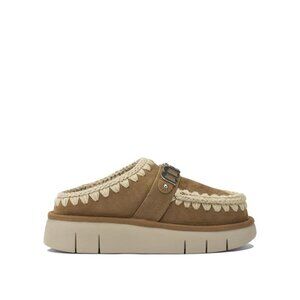 Mou Bounce Clog Metal Logo Slipeprs IT 36 Women